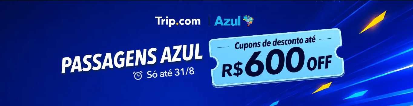 Promoção Azul-Trip.com